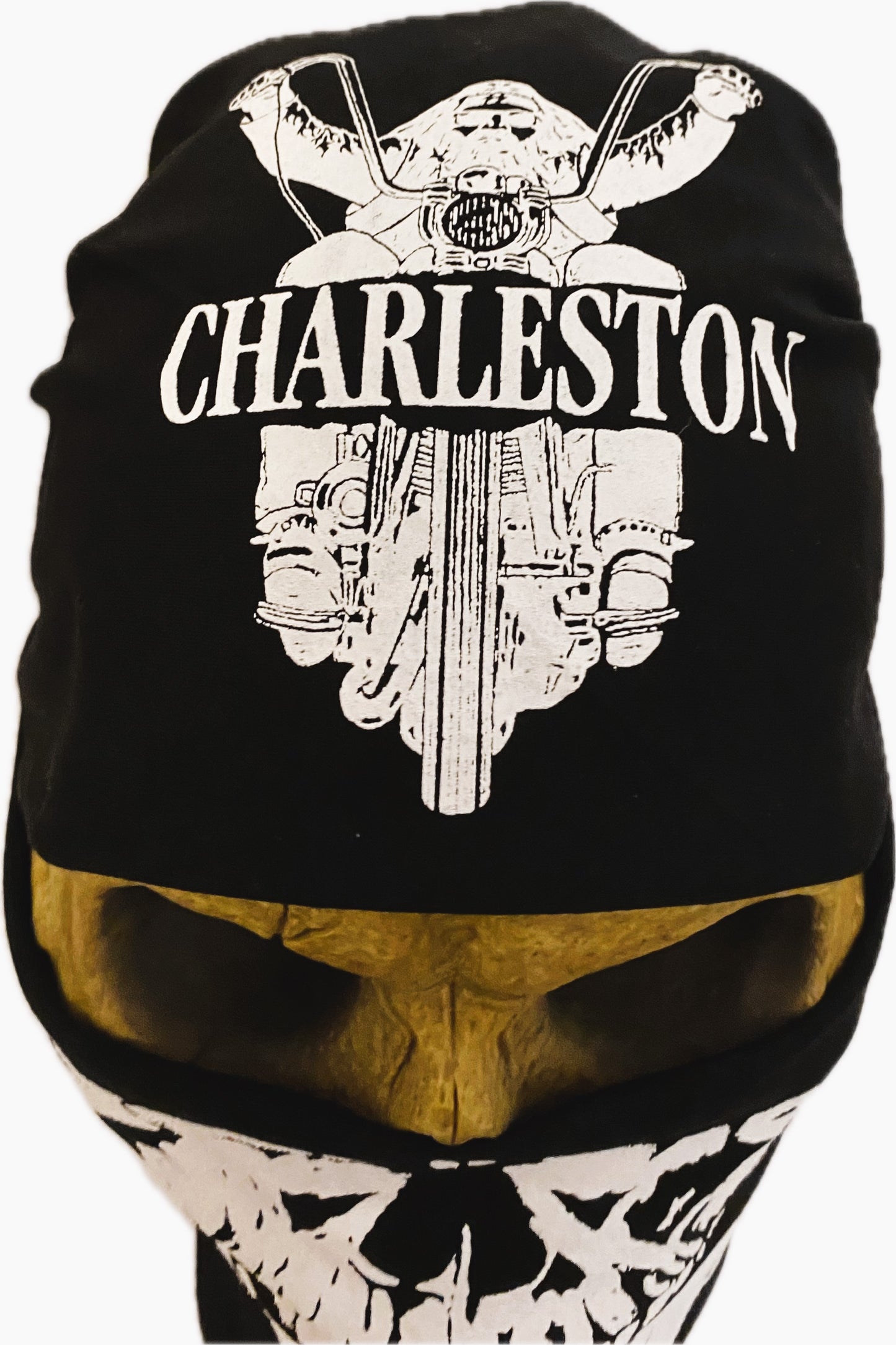 Bandana Charleston Skull
