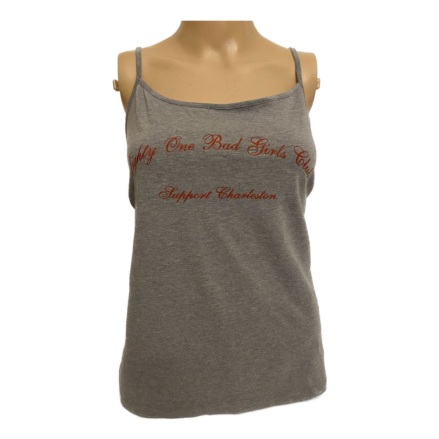 Eighty One Bad Girls Club Spaghetti Strap - Gray