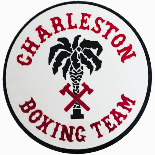 Charleston Boxing Team Sticker - 3" Round