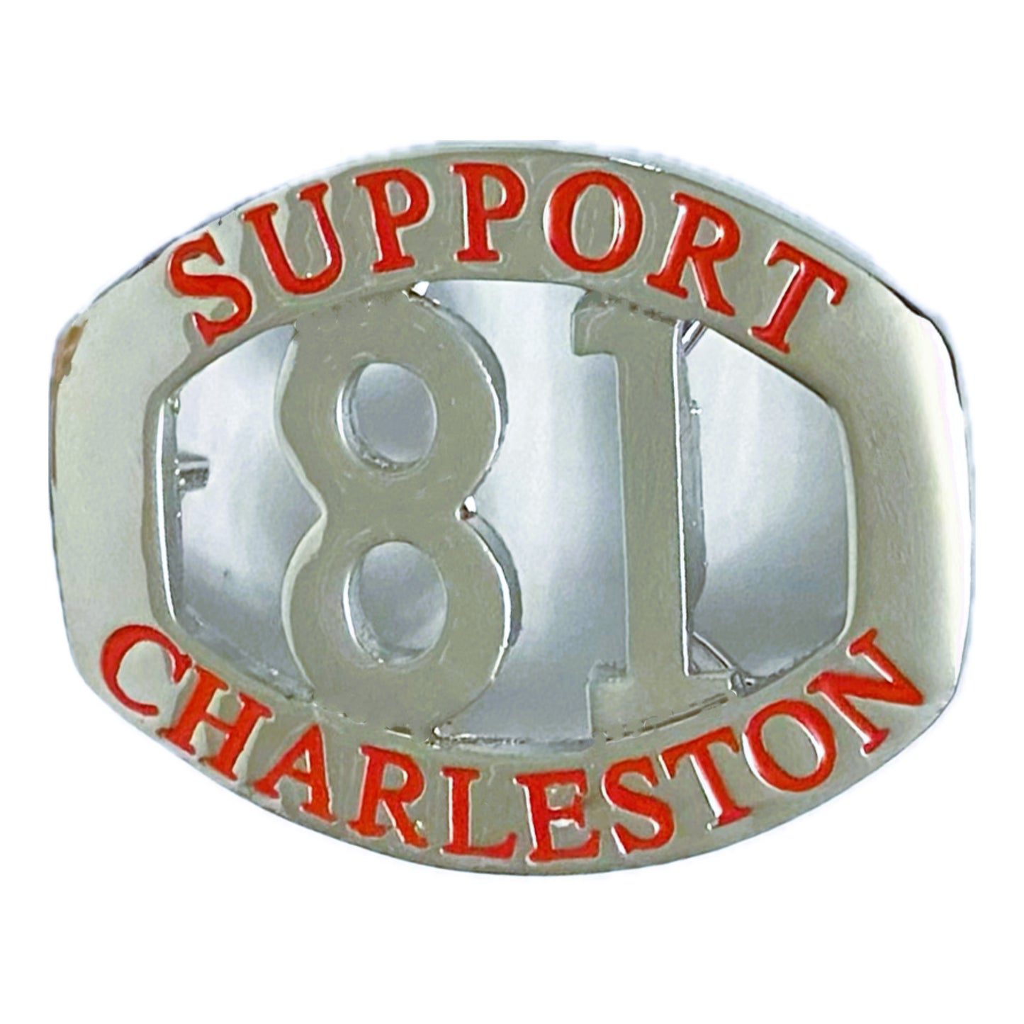 Chrome Support 81 Charleston Belt Buckle