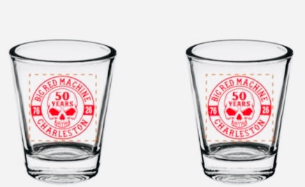 Charleston 50 Years Shot Glass