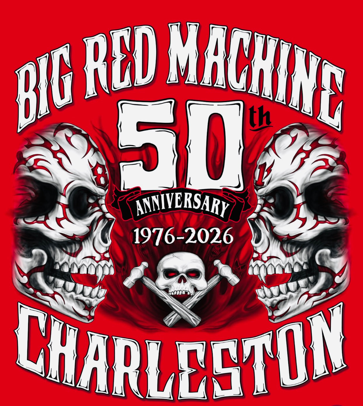 BRM CHARLESTON 50th Anniversary Sticker