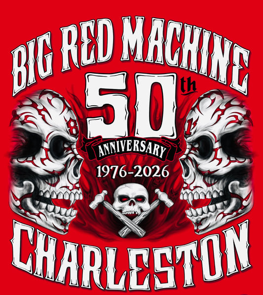 BRM CHARLESTON 50th Anniversary Sticker