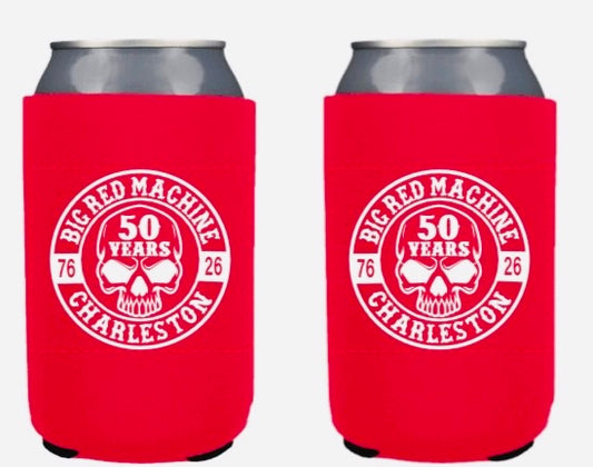 Charleston 50 Years Can Koozie