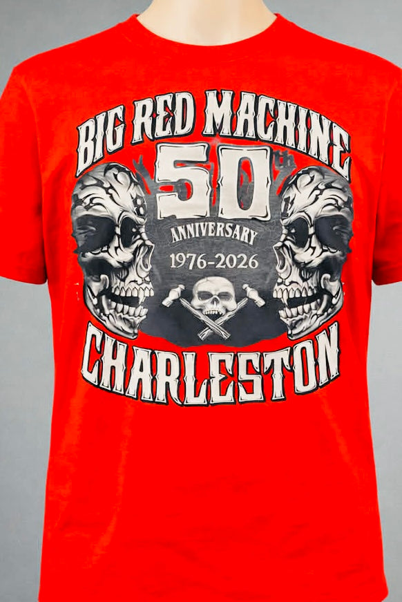 Big Red Machine Charleston 50th Anniversary T-Shirt