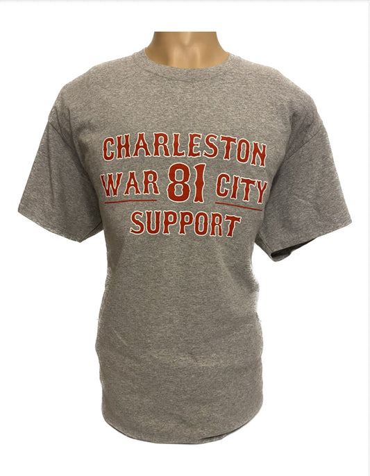 Charleston 81 Support War City Splitting Lanes And Heads- Gray