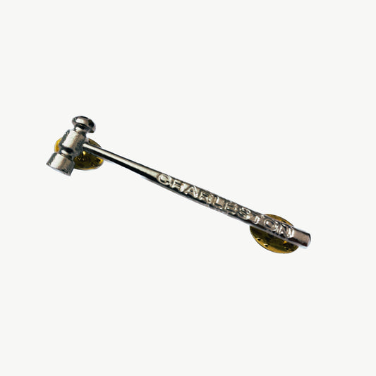 Charleston Hammer Pin