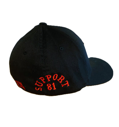 Chuck Town East Coast Fitted Hat - Black