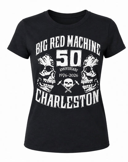 Women’s Big Red Machine 50th Anniversary Crew Neck - Black