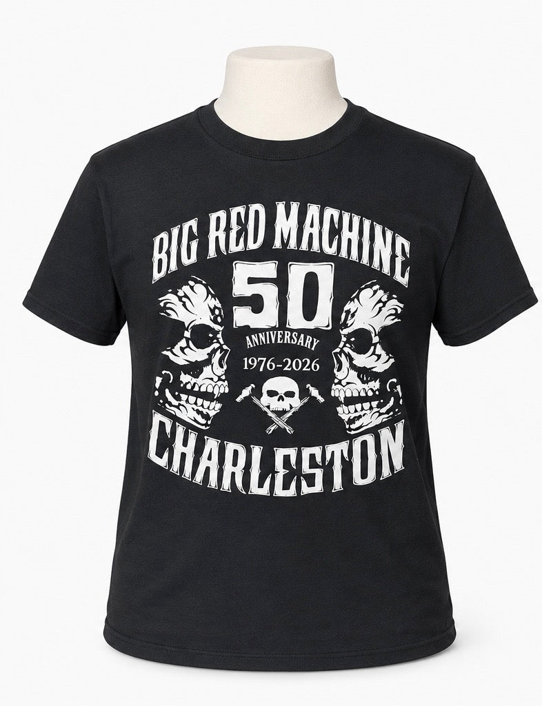 Big Red Machine 50th Anniversary T-Shirt - Black