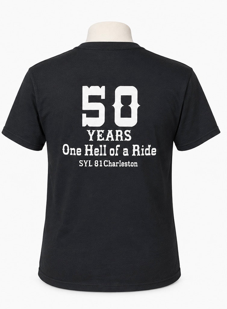Big Red Machine 50th Anniversary T-Shirt - Black