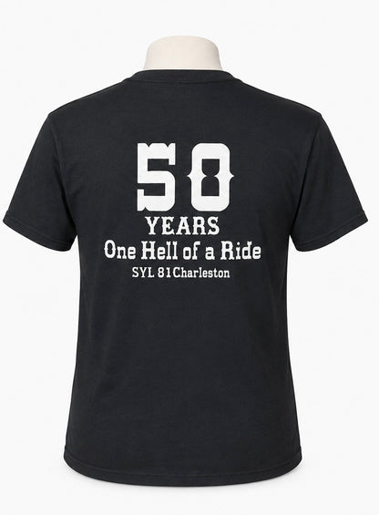 Big Red Machine 50th Anniversary T-Shirt - Black