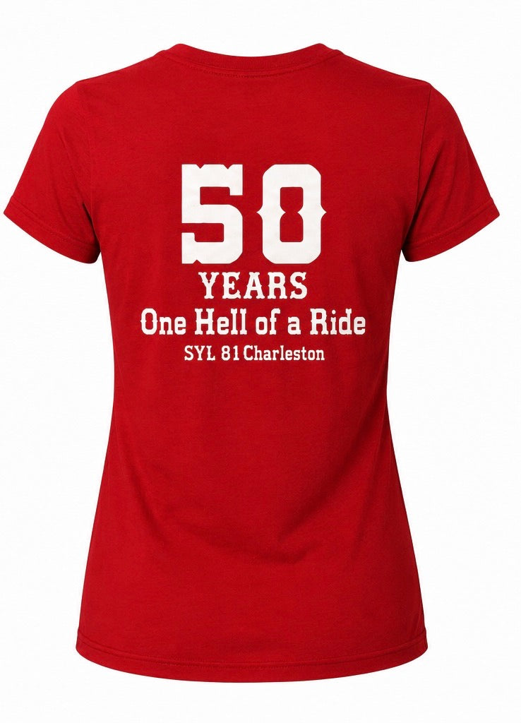 Women’s Big Red Machine 50th Anniversary Crew Neck - Red