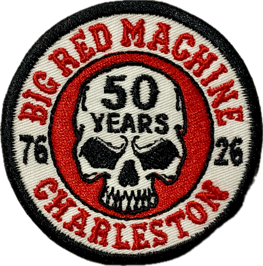 BRM Charleston 50 Years patch