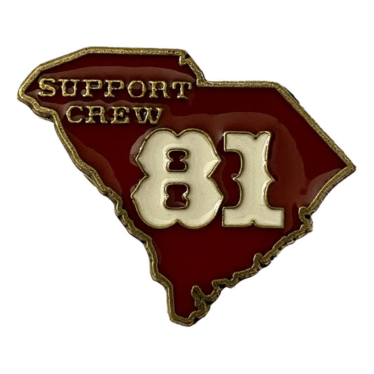 South Carolina State Support 81 Pin